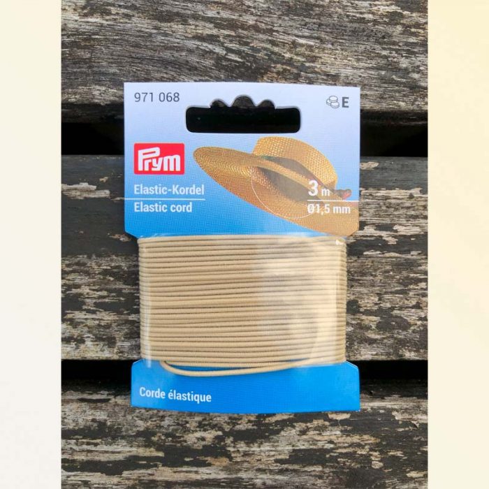 Strickzubehör: Gummikordel/ Hutgummi/ Gummischnur/ elastische Kordel - je 3m