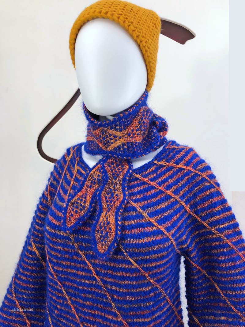 Wolle: "Bruma" / Rosários4 - Nd 4-5 (-6) - Mohair/Merino - Flauschgarn mit Volumen - 50 g à ca. 120 m – Bild 3