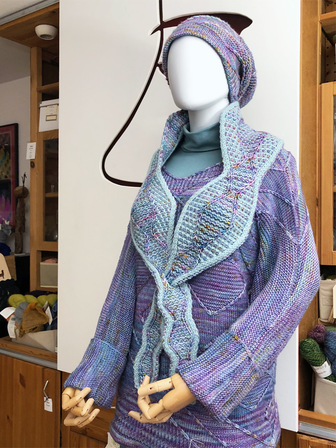 Wolle: "Bio Wool" / Rosários4 - Nadel 5-5.5 / GOTS zertifiziert - 50 g à 82 m – Bild 21