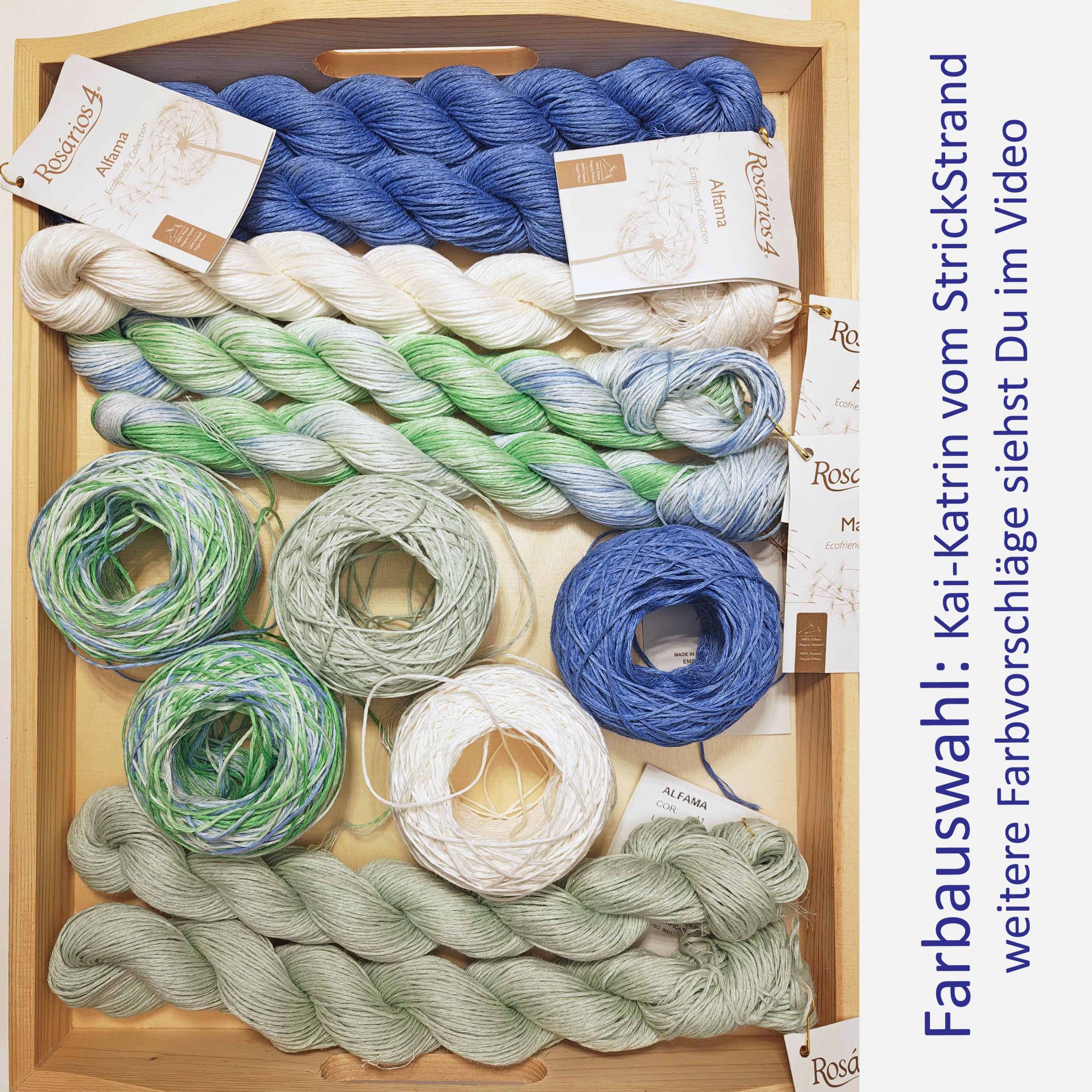 StrickStrand – Farbauswahl