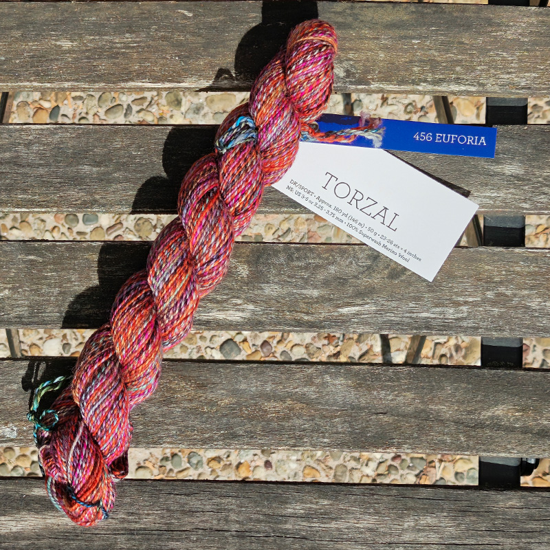 Wolle: "Torzal"/ malabrigo - Nd 3.25 bis 3.75 - 100 % Merino handgefärbt - Sport - - 50 g à 146 m – Bild 12