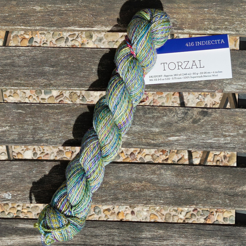 Wolle: "Torzal"/ malabrigo - Nd 3.25 bis 3.75 - 100 % Merino handgefärbt - Sport - - 50 g à 146 m – Bild 16